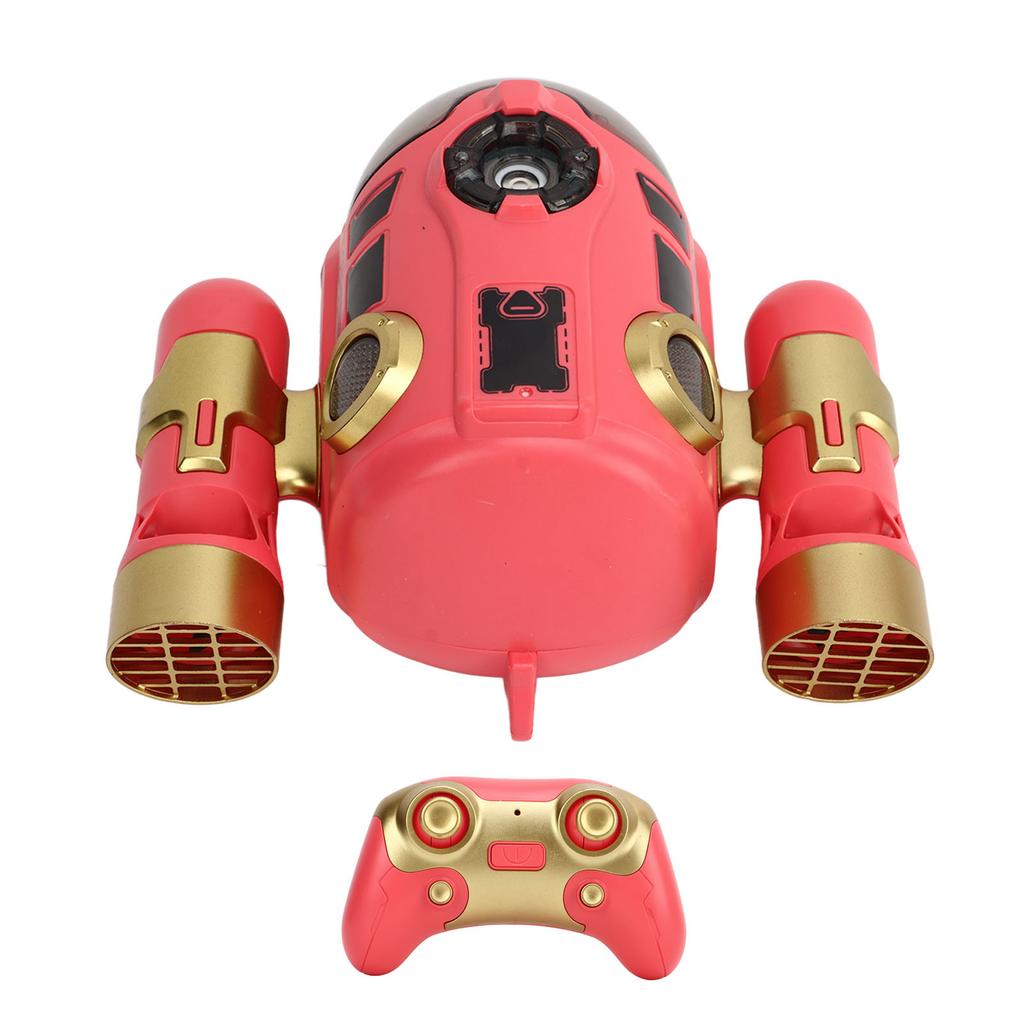Remote Control Motorboat with 500mah Battery Submarine Spray Gasboat for Pools and Lake Toys