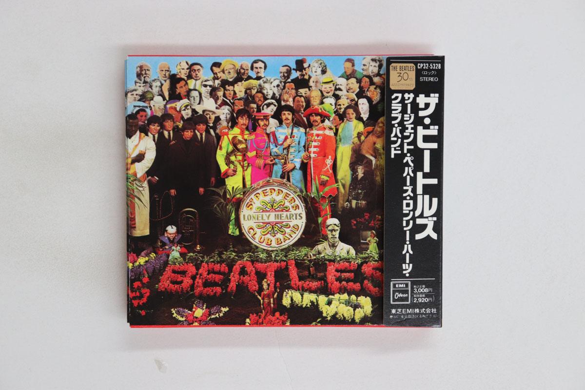 CD BEATLES  Sgt. Peppers Lonely Hearts Club Ba CP325328 ODEON Japan Obi Rock Used