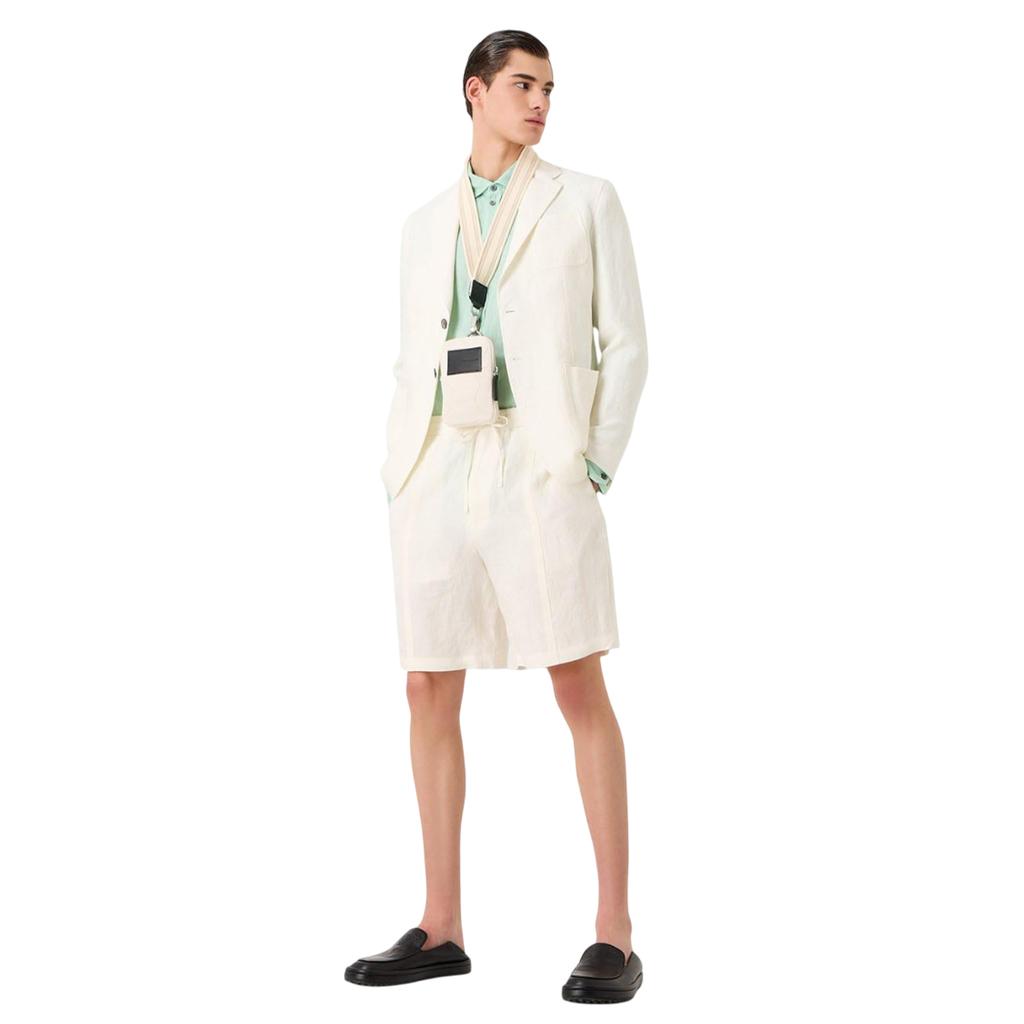 Emporio Armani Mens Plain Shorts