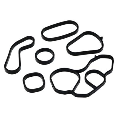 Oil Coolers Gasket Replacement Kit for Routine Maintenance, Rubber Sealing Material and Reference OE 11427546279 11428643758 11428643747 Included