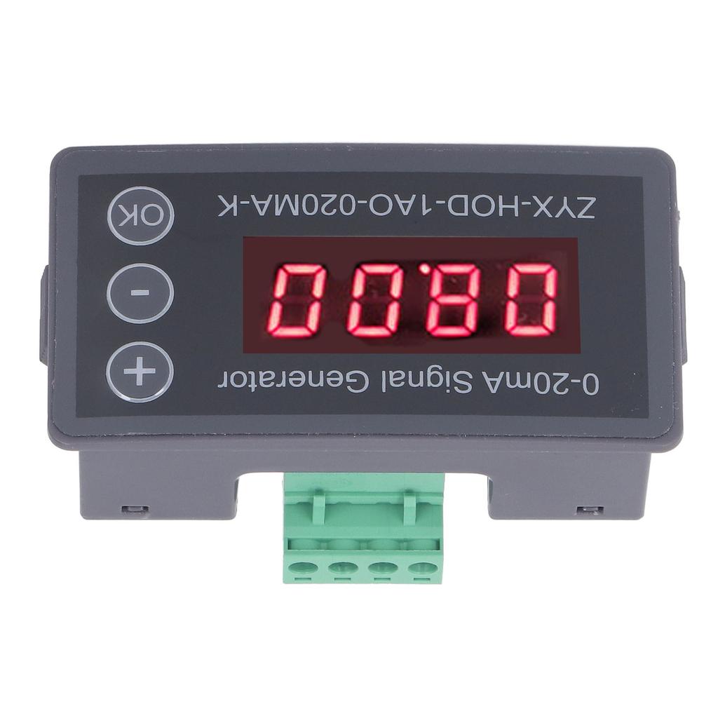 Current Signal Generator 0‑20mA 1 Channel Digital Display Signal Generator for Testing