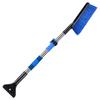 Car Retractable Snow Shovel with Defrosting Scraper and Brush for Winter Ice Removal.