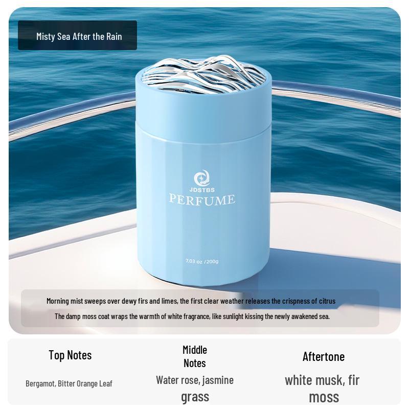 Летний Свежий Четырехцветный Автомобильный Ароматерапевтический Твердый Парфюм Украшение