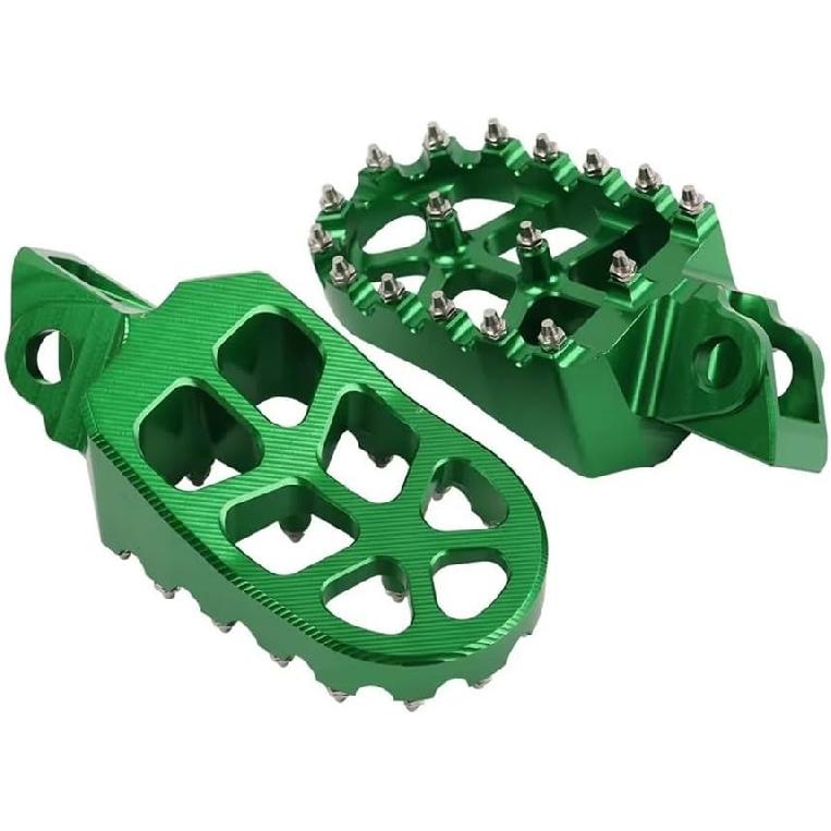 for KX65 for KX80 for KX85 for KX100 for KX112 for KLX140 for KLX140L for KLX140G Motorcycle Footrest Footpegs Foot Pegs Rests Pedals Foot