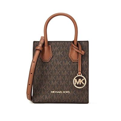 [Usato] Borsa a tracolla Mercer Mini in tela rivestita monogramma marrone - Nuova #NNTX86