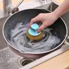 Cleaning Ball Household Firm Light Stainless Steel Cleaning Products Pot Brush Economic 360 Degree Cleaning Dishwashing Tool