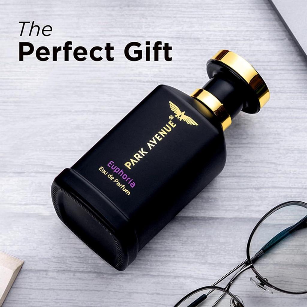 Park Avenue Euphoria, Eau De Parfum Men, 100ml | Long Lasting Perfume for Men | Premium Luxury Fragrance Scent