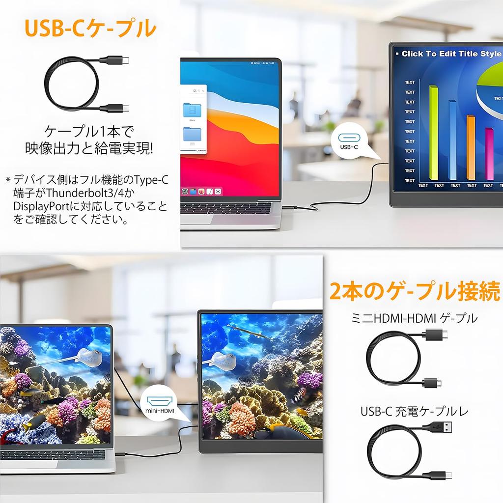 Mobile IPS Portable Freestanding VESA Compatible with and FHD 1920x1080 Monitor, Sub-Monitor, LCD, Slim, Monitor, Stand, Compatible, Switch2, XBOX,