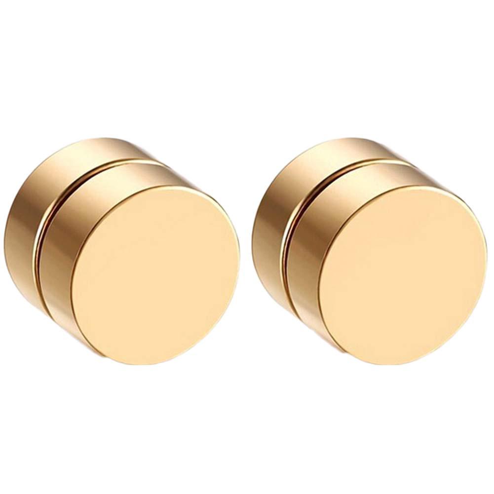 No Ear Pierced Earrings Titanium Steel Magnet Stainless Steel Strengthen Magnetic Earrings