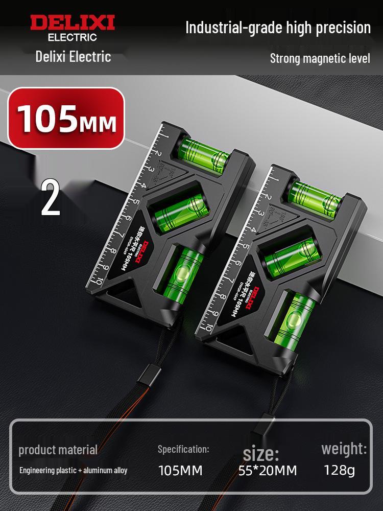 Delixi Hochpräzisions Mini Magnetischer Wasserwaage