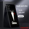 The Godfather Classic Movie Posters Phone Case For Samsung Galaxy S26 S25 S24 S23 S22 S21 Plus Ultra Note20 Soft Black
