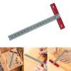 Precise T Square Ruler for Art Framing and Drafting Aluminum Alloy Measure Tool Accurate Angle Measurement Projects