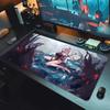 Anime Arknights Hot selling Mouse Pad Anime Girl Non-Slip E-Sports Mouse Mat Premium Mousepad Keyboard Mats Many people like it