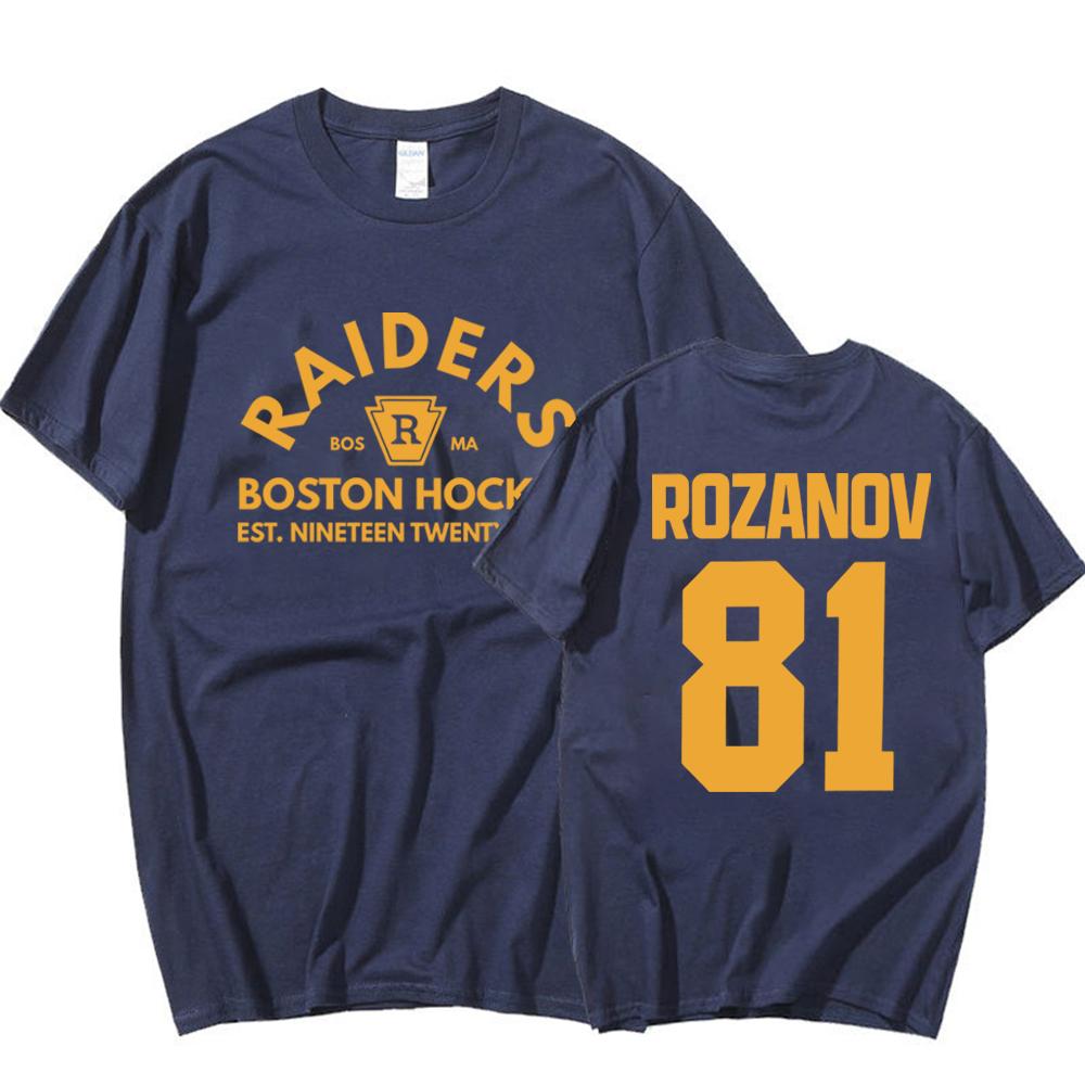 Ilya Rozanov 81Boston Raiders Shirt Hudson Williams Connor Storrie Tshirt Heated Rivalry Tee Ilya Rozanov Shane Hollander Tops