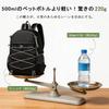 [OFAMOUS] Foldable Hiking Backpack, Spare Bag, Lightweight Backpack, Rucksack, Large Capacity, Water-Repellent, Compact, Fits 15-inch Laptop, Travel,