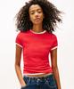 Tamijinseu Slim Essential Rib T-Shirt (T32G0Tto08Twt1Xk3)