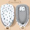 Pure Cotton Portable Anti-Pressure Baby Pillow & Bed Nest