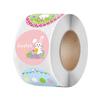 Happy Easter Paper Sticker 50-500pcs Cake Baking Seal Self Adhesive Sticker Labels Easter Party Gift Bag Box/Envelope Decoration