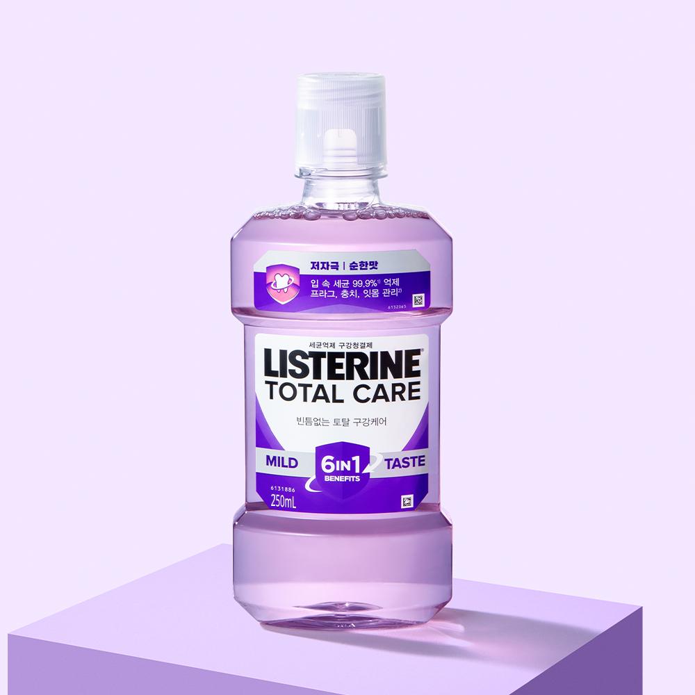 

Listerine Total Care Mild All-in-One Mouthwash 250ml 1ea