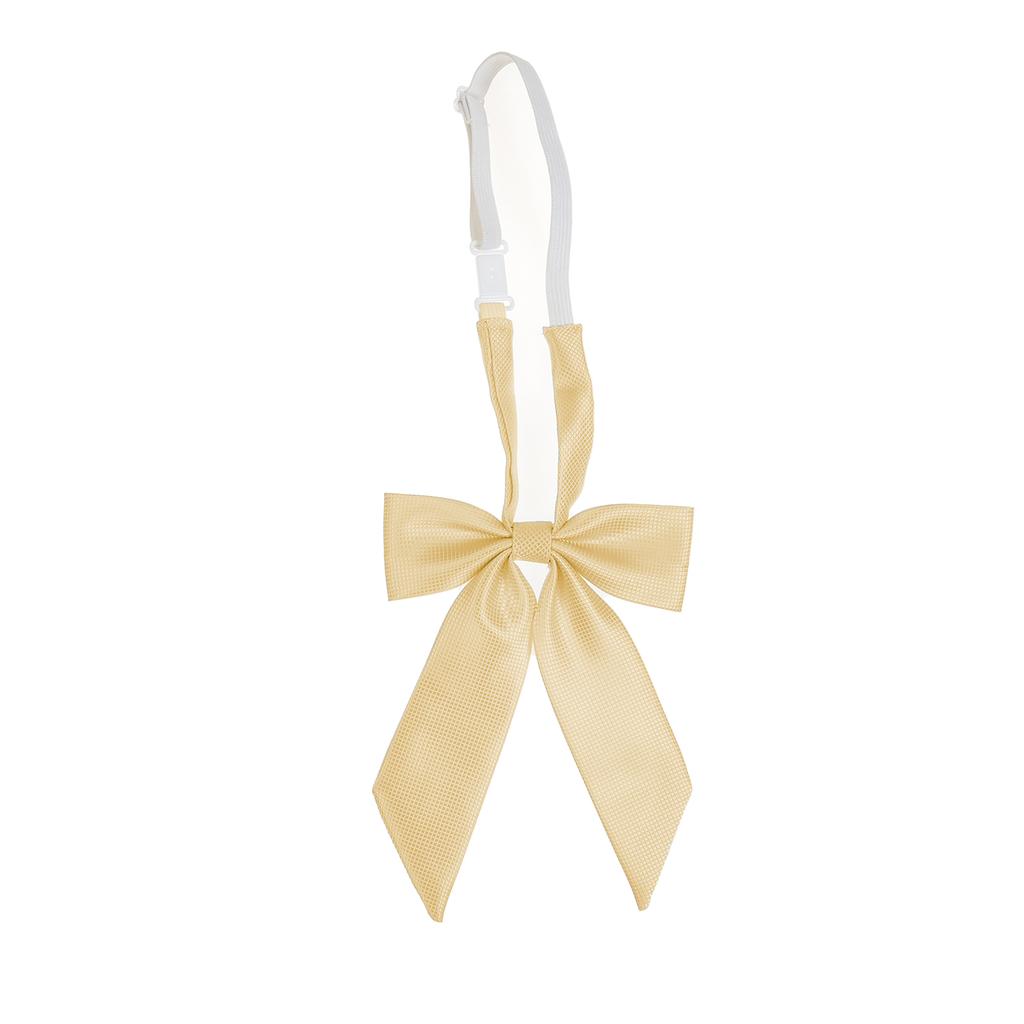 Women Girls Pre-tied Adjustable Bow Tie, Solid Ribbon Long Tail Bowknot for JK Uniform Lolita Shirt School Cosplay Party