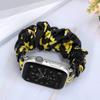 Scrunchie Strap for Apple Watch Band 44mm 40mm Correa iWatch 38mm 42mm Belt Solo Loop Watchbands for Series 7 6 SE 5 4 3