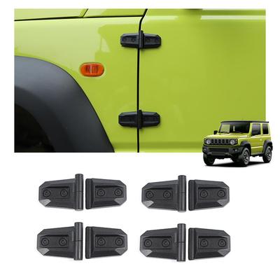 ABS Car Door Hinge Decoration Cover Trim for Suzuki Jimny 2019+,Exterior Accessories,Black