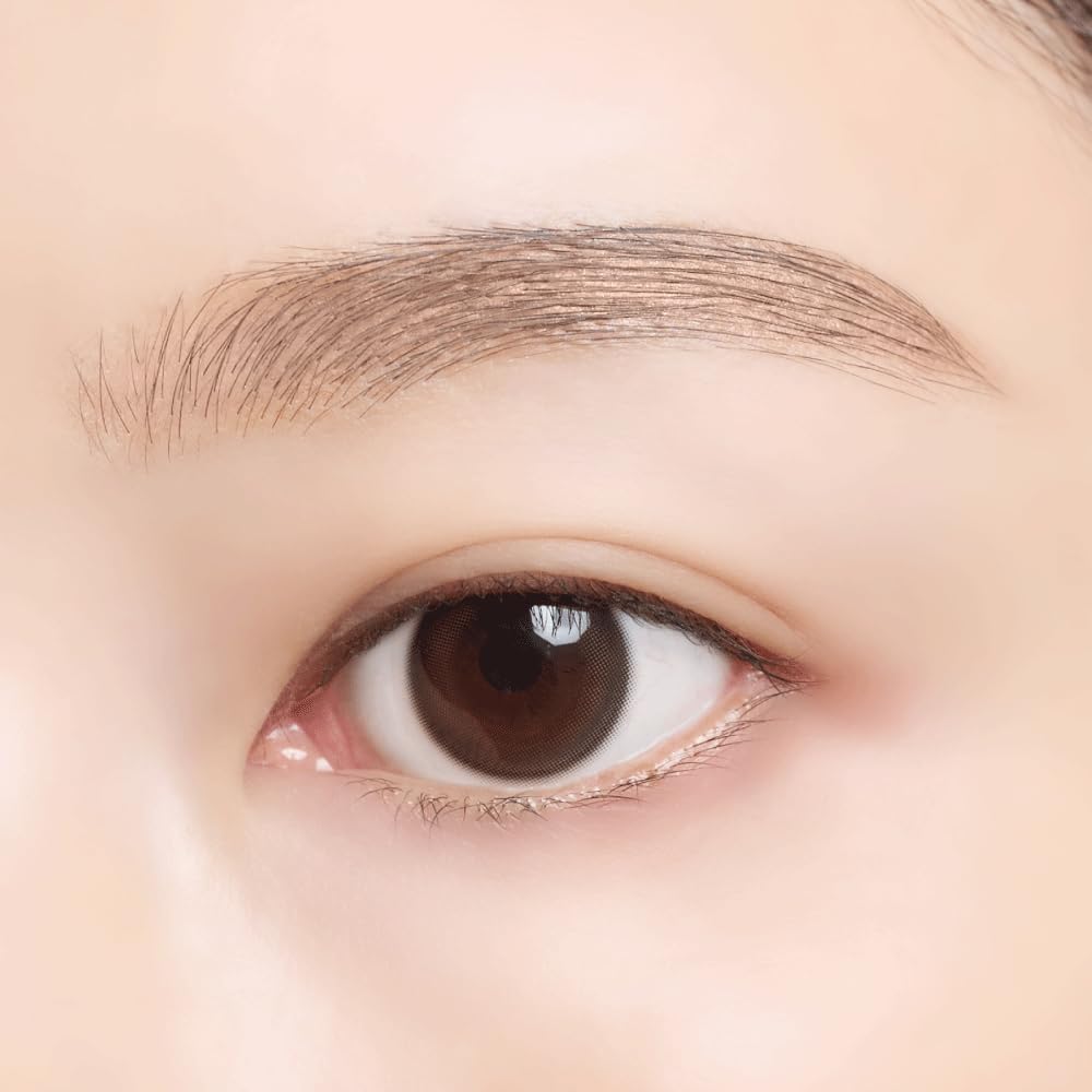 Crayon à sourcils trois-en-un 02 Brun naturel Crayon waterproof Poudre Sourcils série qui peut être terminée avec un seul pour des sourcils doux et duveteux