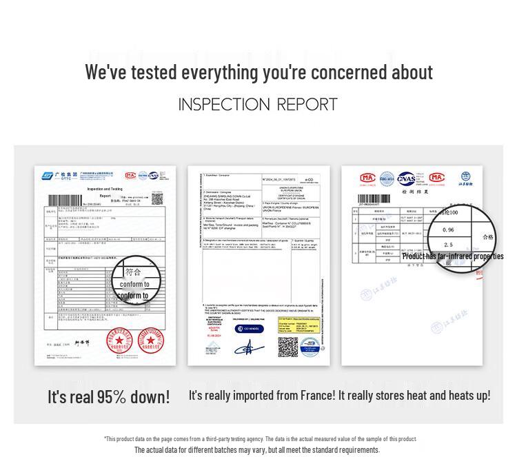 BINJORA Women's Short 95% Duck Down Parka with Detachable Fur Collar