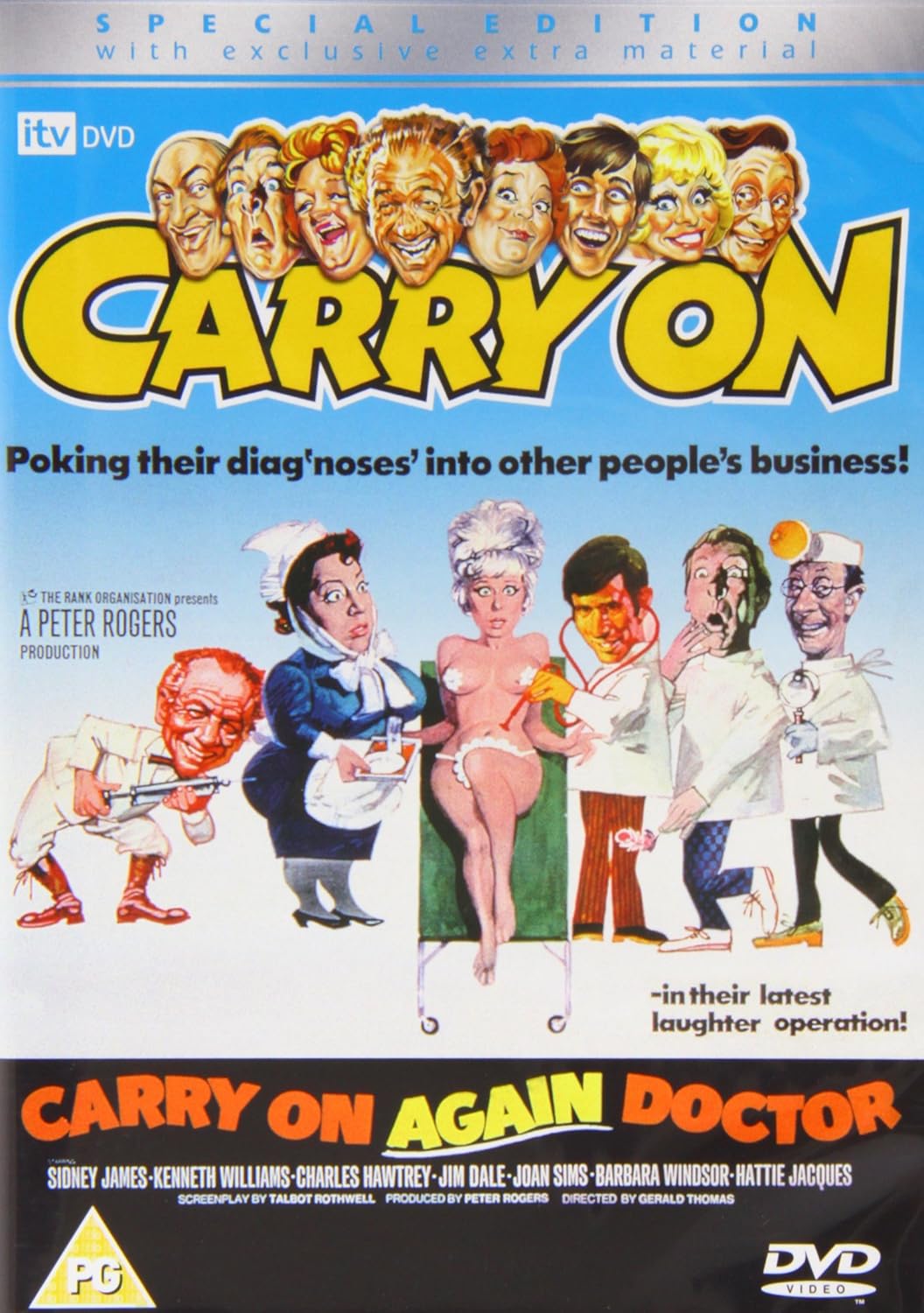 DVD DVD Carry on Again Doctor 3711503383 Фильмы из Великобритании DVD Б/У