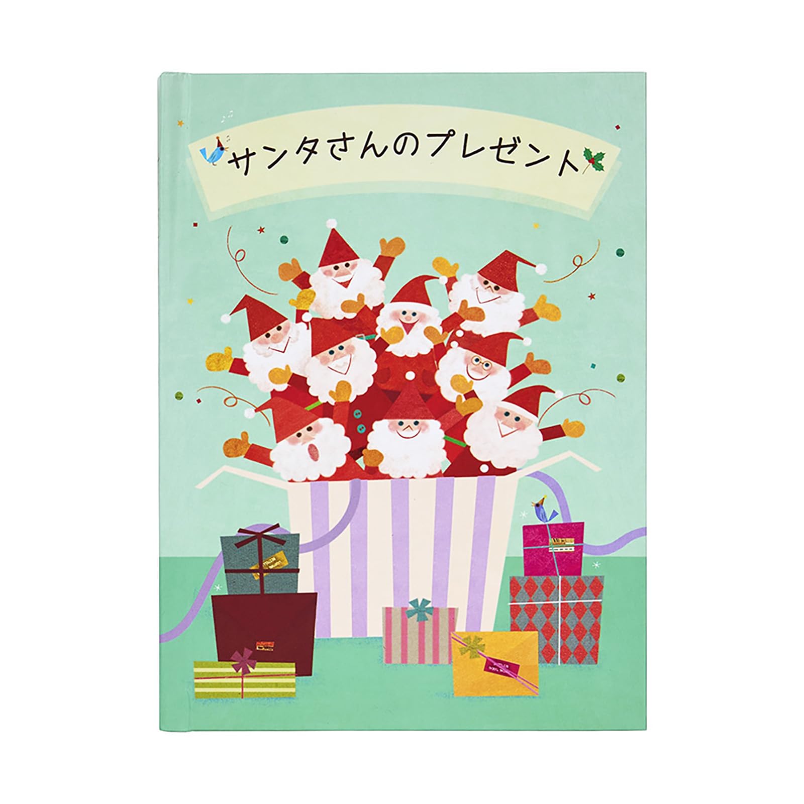

Sanrio Christmas Message Christmas Picture Book JX 242764 Card, Card, Santa s Presents 64-5 зелёный
