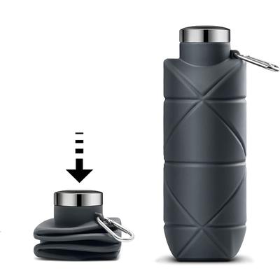 Eetbare Siliconen Opvouwbare Beker Outdoor Reis Oefenkan Waterfles Platinum Diamant Drinkbeker