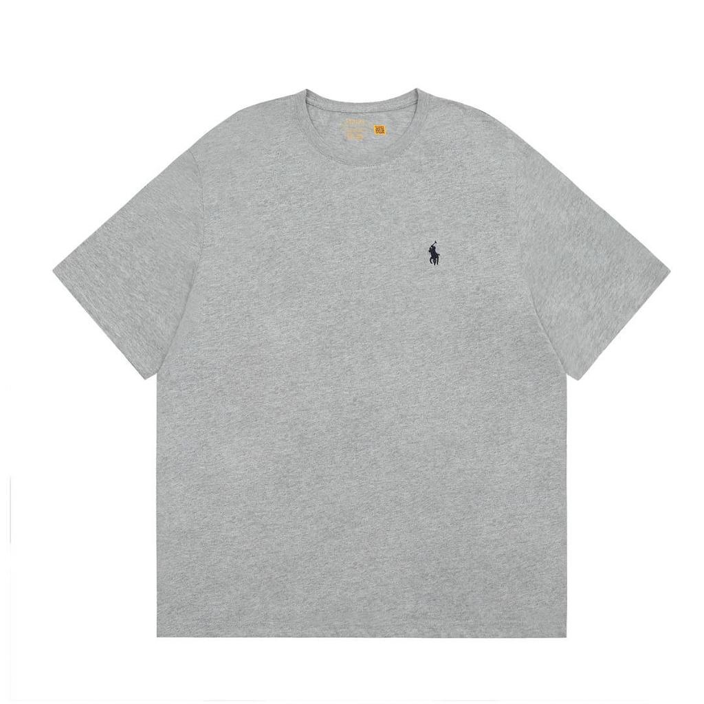 Ralph Lauren 2025 Unisex Casual T-shirt - Little Pony Logo, Round Neck, Short Sleeve.