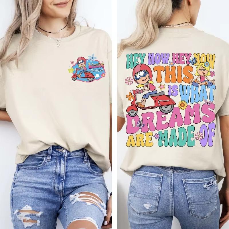 

Channel Lizzie McGuire Shirt Lizzie McGuire This Is What Dreams Are Made of Shirt land Trip Family Shirt 4XL