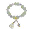 Braccialetto in Vetro Sette Colori a Coda di Pesce con Cristallo Imitazione Scatola Regalo per Ragazze