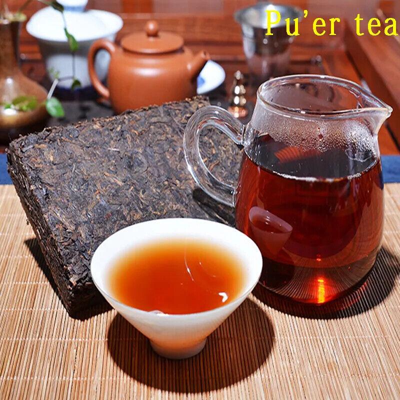 Чай Пуэр Юньнань Староспелый Пуэр Китай Чай Здравоохранение Пуэр Чай Кирпичный Пуэр 250г — фото 4