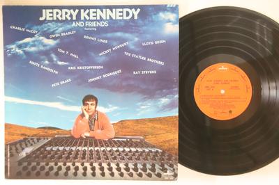 LP Record JERRY KENNEDY & FRIENDS - Jerry Kennedy And Friends SRM1692 MERCURY 1974 US Folk Used