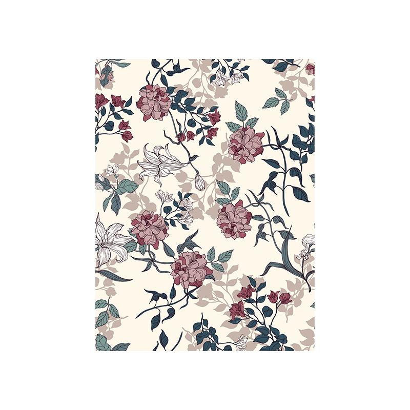 PVC Wallpaper Household Self-adhesive Background Wall Decorative Painting Wall Sticker Self-adhesive Wall Covering Bedroom Wallpaper Self-adhesive