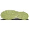 Nike Dunk "Lime Ice" Leather Non-slip Shock-absorbing Wear-resistant Low-top Skate Shoes for Women In Yellow and Pink DD1503-600