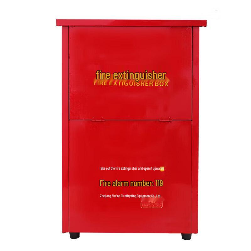 0.8mm Dual Fire Extinguisher Storage Cabinet