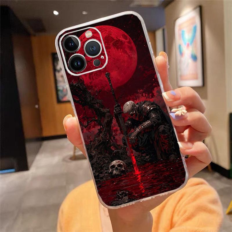 Skull Phone Case Carcasa Funda For iPhone 17 Pro Max 17 Air 16 15 14 13 Pro Max 15 16 Pro 15Plus Case