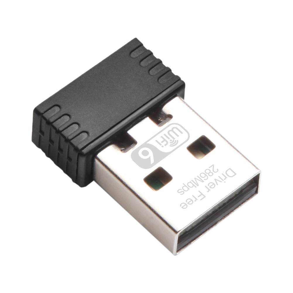 

WIFI6 Mini WiFi Dongle 286,8 Мбіт/с 2,4 ГГц Бездротовий зовнішній приймач для ноутбука