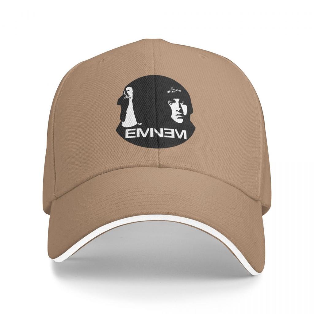 Eminem Print Slim Shad Baseballkappen Snapback Baseballmützen Atmungsaktiv Lässig Kappe Outdoor für Männer und Frauen