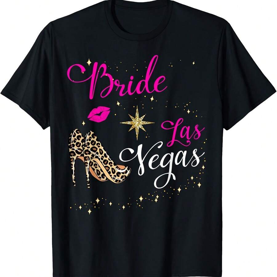 

Bachelorette Party Tee 2026 Vegas Wedding Fun Graphic Shirt 3XL