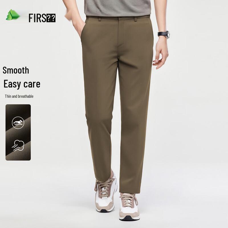 FIRS Men s Straight-Leg Casual Trousers 38