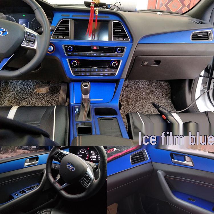 Carbon Fiber Gear Shift Decal for 2015-2017 Sonata (9th Gen) Interior