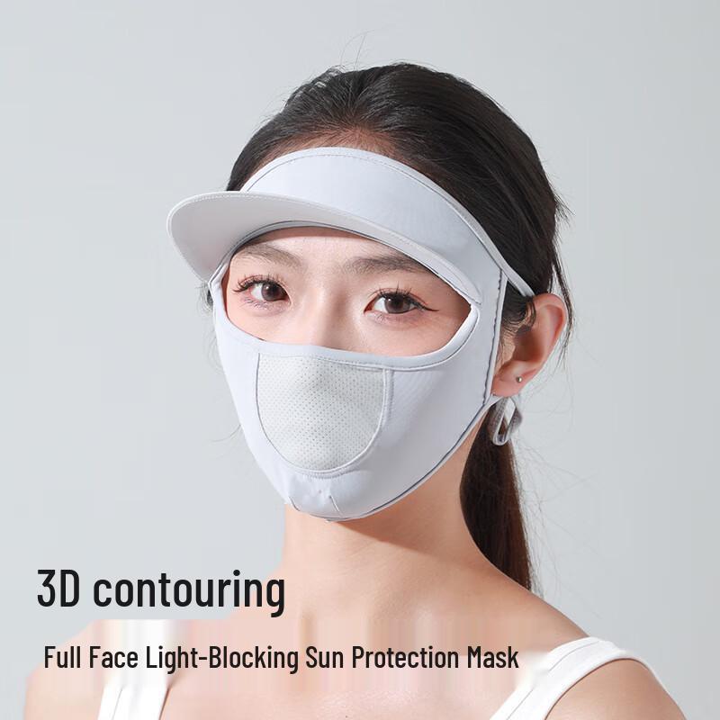 MEET SUNNY Women's Sun Protective Face Mask with Brim