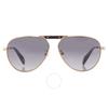 Chopard Grey Gradient Pilot Unisex Sunglasses Schf80 08ff 60