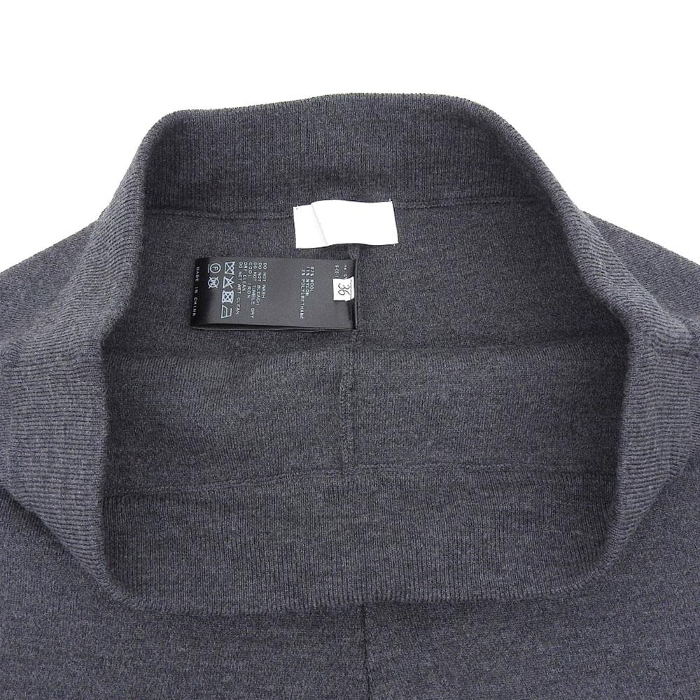 AP STUDIO Beautiful Wool Flare Ribbed Pants Bottoms for Women, Grey, Size 36, Made In 2015 Bottoms 36 grayUsed