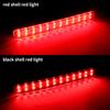 2PCS Smoked/Red Lens Red LED Car Rear Bumper Reflector Tail Brake Lights Rear Fog Lights For Land Rover Discovery 3 LR3 4 LR4