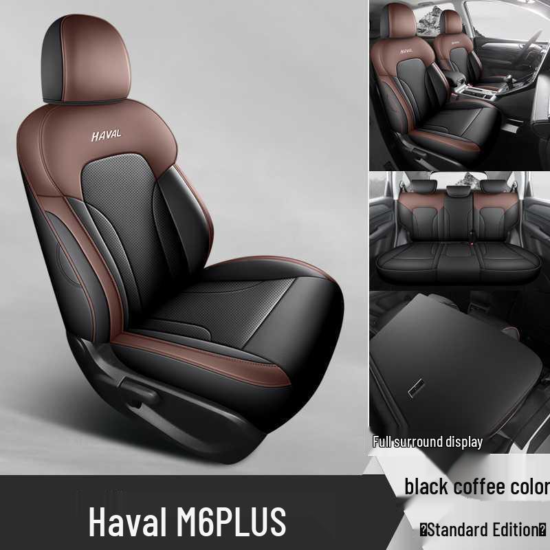 Haval M6 PLUS Smart Leather Seat Covers, Full Coverage, All-Season Cushions.
